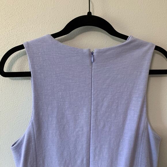 J. Crew Periwinkle Sleeveless Knee Length Dress with Pockets Sz M - Picture 7 of 14
